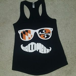Route One Baltimore Orioles Racer Tank